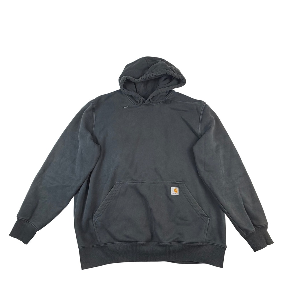 Carhartt Rain Defender Hoodie Mens XL Black Original Fit Sweatshirt 100615 001